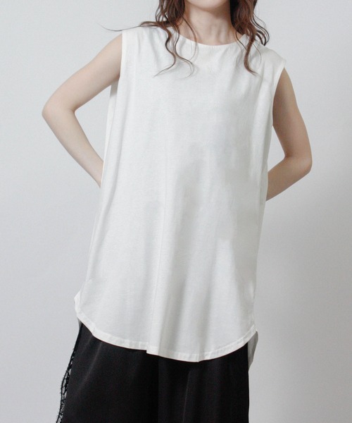 Social GIRL（ソーシャルガール） tシャツ ノースリーブ チュニック T