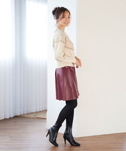 ノルディッ ニット ノルディック柄ニット≪手洗い可能≫ ZOZOTOWN PayPayモール店 - 通販 - PayPayモール くパールを
