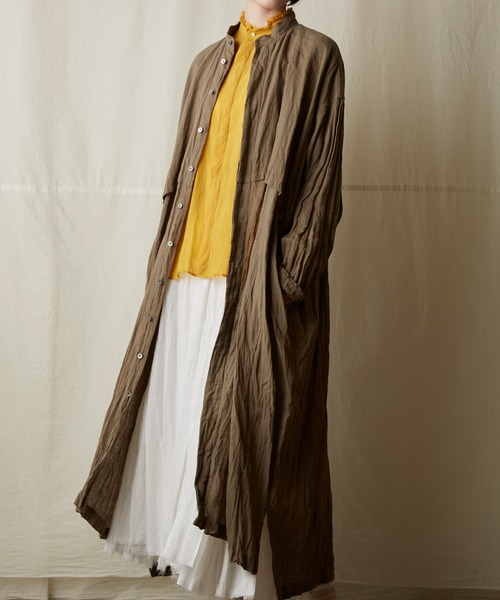 スズキタカユキ suzuki takayuki チェスターコート マスタード 1