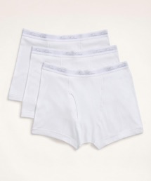 Brooks Brothers ボクサーブリーフ 3パック M スーピマコットン 3パック ボクサーブリーフ Traditional Fit