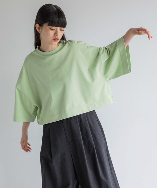 DOUUOD 売れ筋商品|||ドゥオッド Tシャツ トップス レディース T-shirts Green 楽天市場】Tシャツ レディース 半袖 夏 コットン 夏服 マンボ