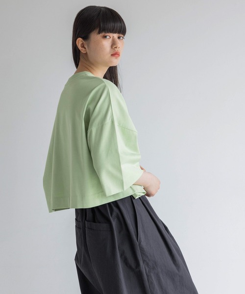 tシャツ ワイドクロップドTee 199138 レディース : ZOZOTOWN