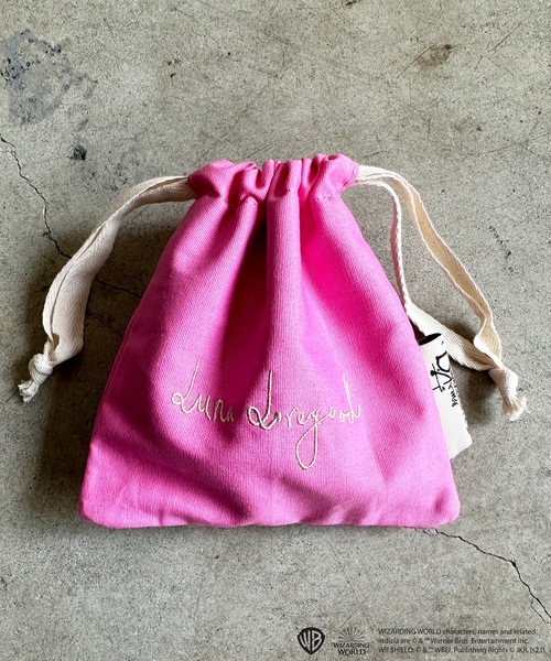 flapper_bags ポーチ FLAPPER フラッパー:ハリー・ポッター サイン刺繍