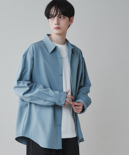 LUCY（ルーシー） シャツ LUCY/「セットアップ」トロミビッグシャツ