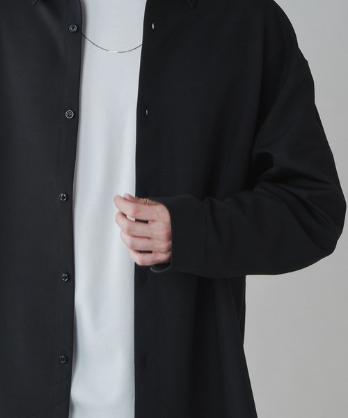 LUCY（ルーシー） シャツ LUCY/「セットアップ」トロミビッグシャツ