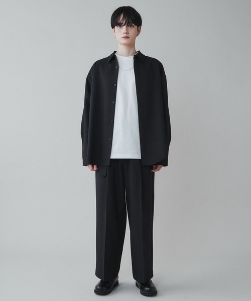 LUCY（ルーシー） シャツ LUCY/「セットアップ」トロミビッグシャツ