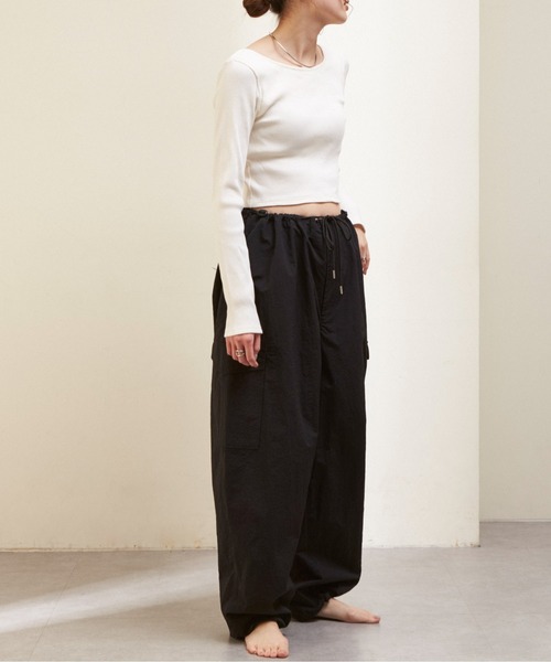 SUKALAカップ付きオープンネックtee M NEW ARRIVALS - SUKALA（スカーラ）