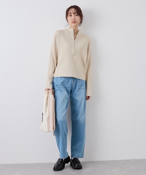 【美品✨ビブパンツ✨レディース L】ESTIVO ナイロン デニム パンツ ROPE' PICNIC（ロペ ピクニック） ジーンズ デニム デニムパンツ