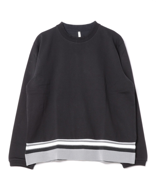 B.I.D. tシャツ 「ミドルウェイト 裾リブクルーネックロングスリーブ