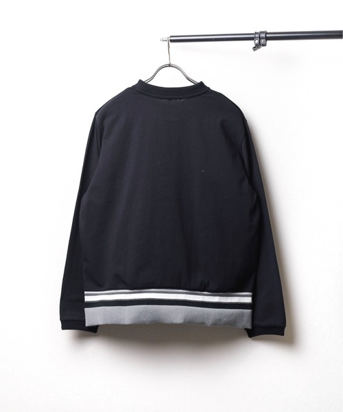B.I.D. tシャツ 「ミドルウェイト 裾リブクルーネックロングスリーブ