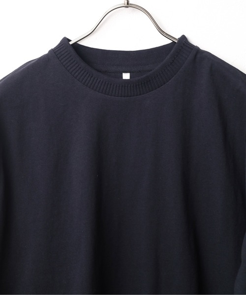 B.I.D. tシャツ 「ミドルウェイト 裾リブクルーネックロングスリーブ