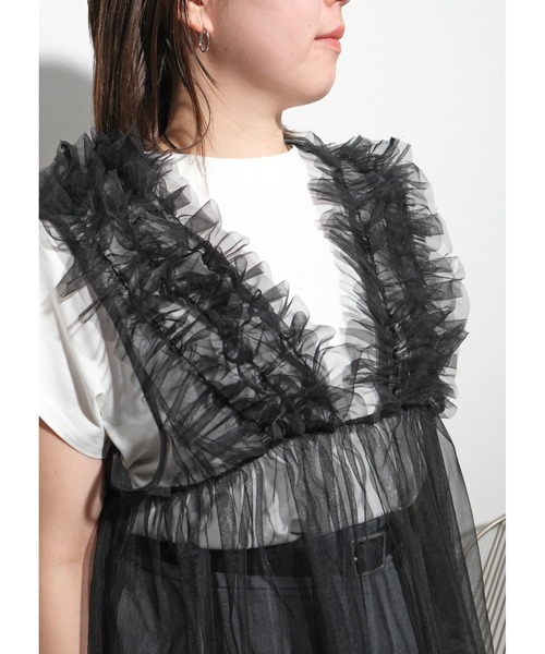 palm RICHE tシャツ チュールキャミセットTOPS レディース
