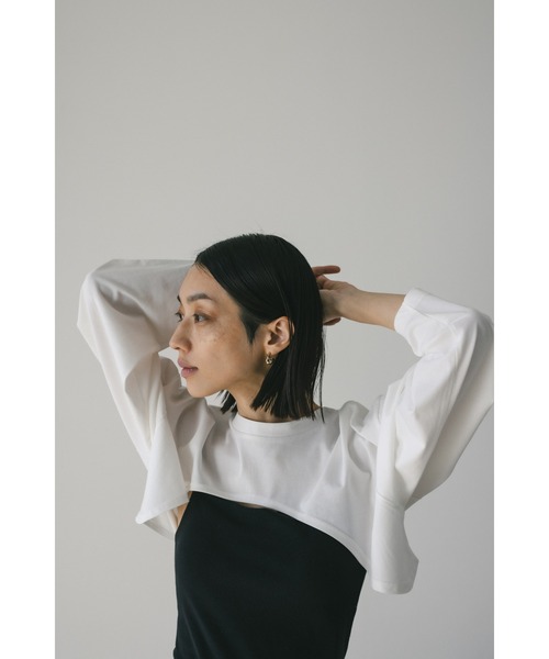 DONDUP 売れ筋商品|||ドンダップ Tシャツ トップス レディース Tops White STYLEMIXER tシャツ 2WAYオープンショートT レディース