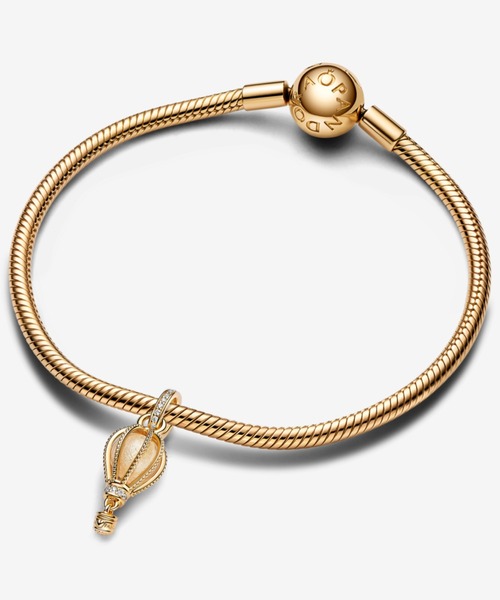 PANDORA チャーム スパークリング クリア ホットエアバルーン