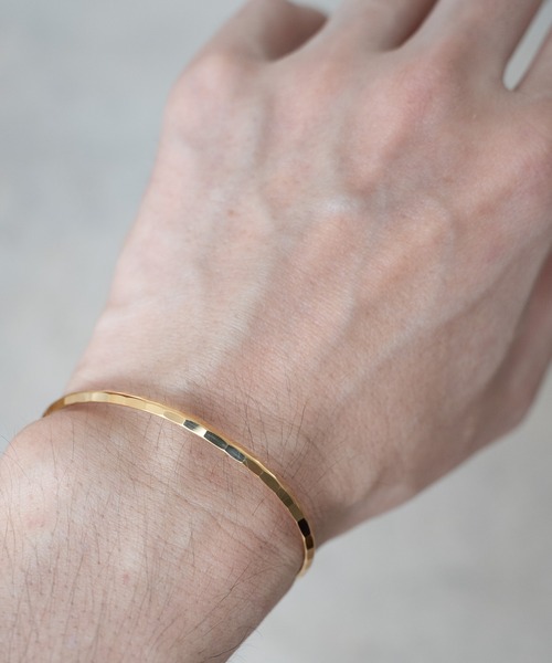 SENTI（センティ） バングル SHARPEN FINE BANGLE GD シャープド細