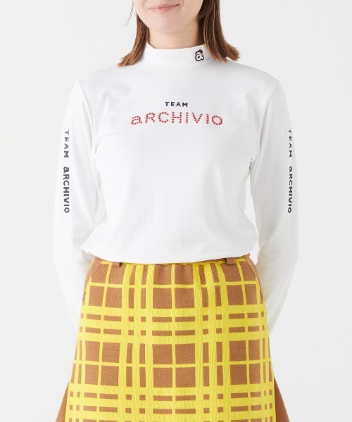 archivio ハイネックシャツ レディース archivio tシャツ 「LADIES」UV速乾ハイネック長袖インナー