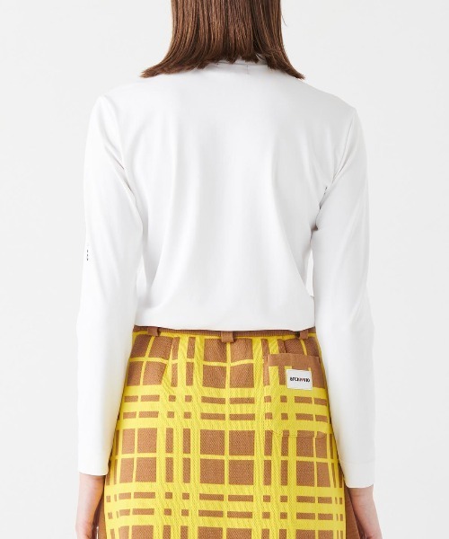 archivio tシャツ 「LADIES」UV速乾ストーンロゴハイネックプル