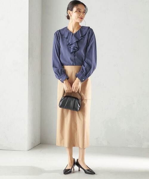 SHIPS（シップス） パンプス ISABELLA FERRANTE:ポインテッド ヒール
