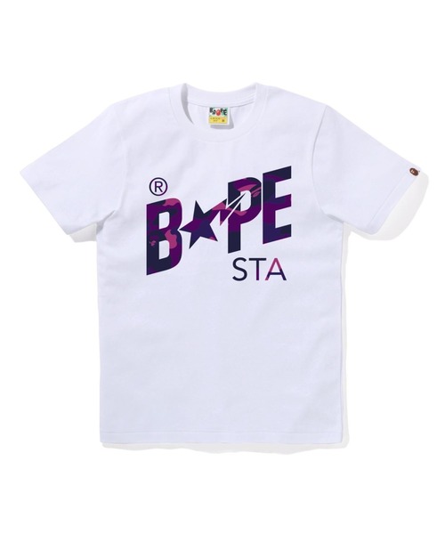 A BATHING APE（アベイシングエイプ） tシャツ COLOR CAMO BAPE STA