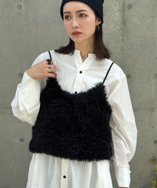 フリンジ付きマルチカラーレディースキャミソール deux amour キャミソール フリンジキャミソール : ZOZOTOWN Yahoo!店