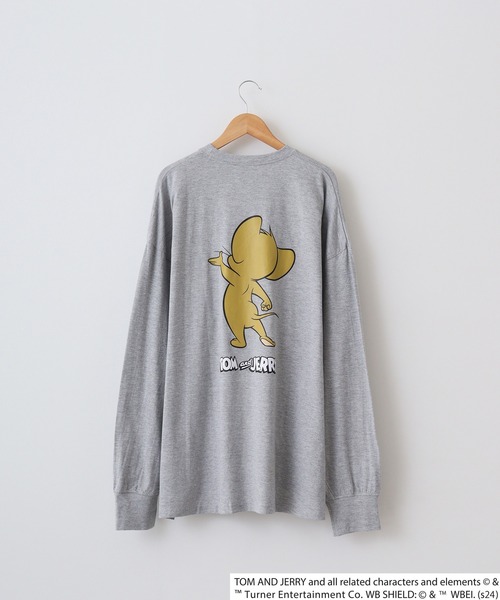 tシャツ Tom and Jerry Wide sleeve long-T / トムとジェリー オーバー