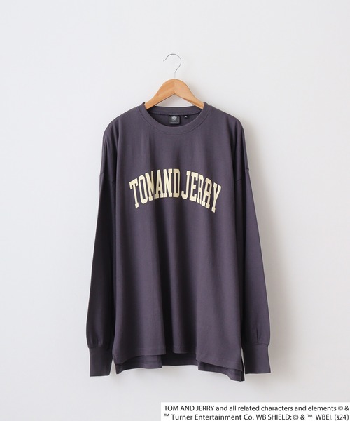 tシャツ Tom and Jerry Wide sleeve long-T / トムとジェリー オーバー