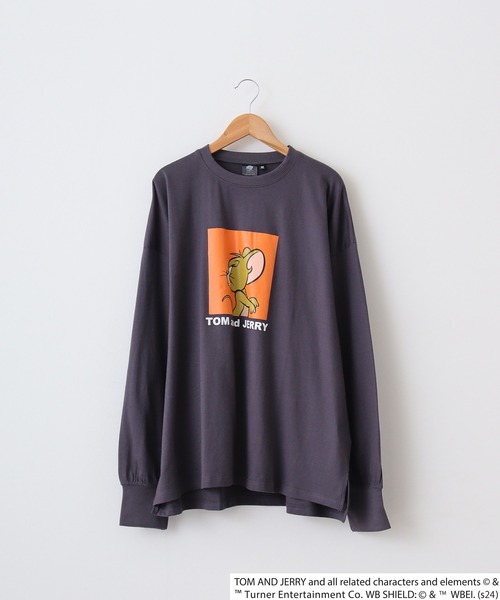 tシャツ Tom and Jerry Wide sleeve long-T / トムとジェリー オーバー