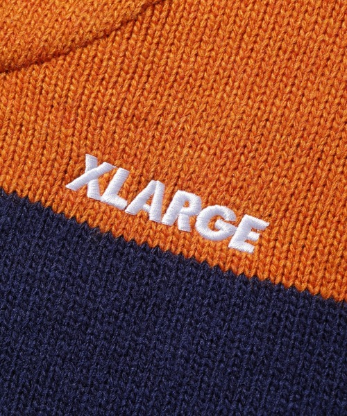 XLARGE セーター ニット ZIP UP HOODED KNIT メンズ レディース