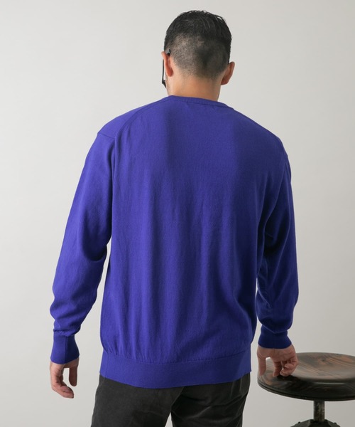 アーバンリサーチロッソ カシミヤ100％ クルーネック ニット URBAN RESEARCH ROSSO MEN セーター ニット 「一部WEB限定カラー