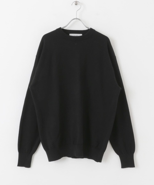 新品！23区クルーネックニット　サイズ46 セール】 【CLASSY.1月号掲載】ウールコード クルーネック