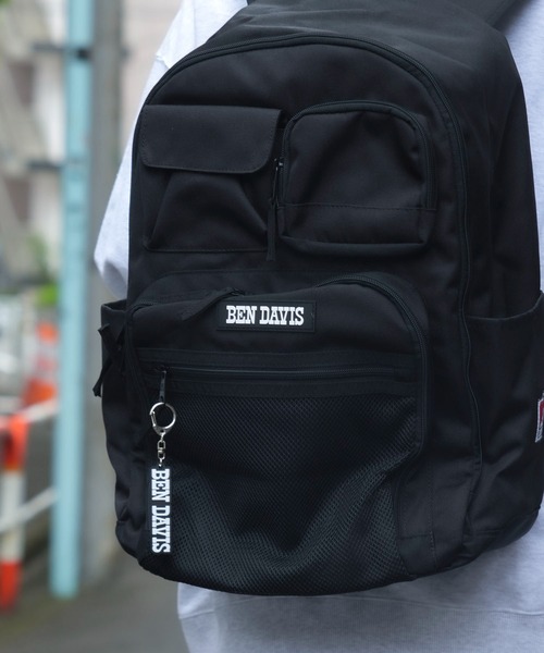 PLAZA限定✨大容量✨BEN DAVIS ベン デイビス デイパック 29L BEN DAVIS ベン デイビス 3D エンブロイダリーデイパック 29L