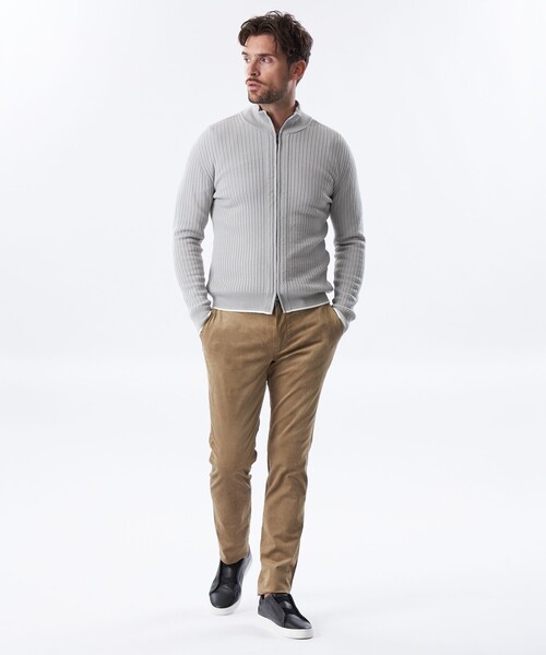 EPOCA UOMO セーター ニット ホールガーメントジップニット