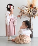 ベビー服 ロンパース ベビー 袴 ロンパースの詳細画像3
