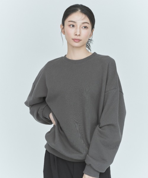 BLUE×PALANG トレーナー スウェット LOGO SWEATSHIRT レディース