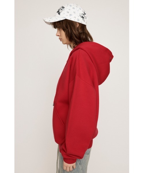 SLY（スライ） パーカー OVER KNIT HOODIE オーバー ニット フーディ