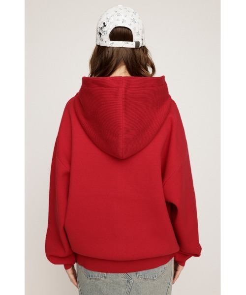 SLY（スライ） パーカー OVER KNIT HOODIE オーバー ニット フーディ