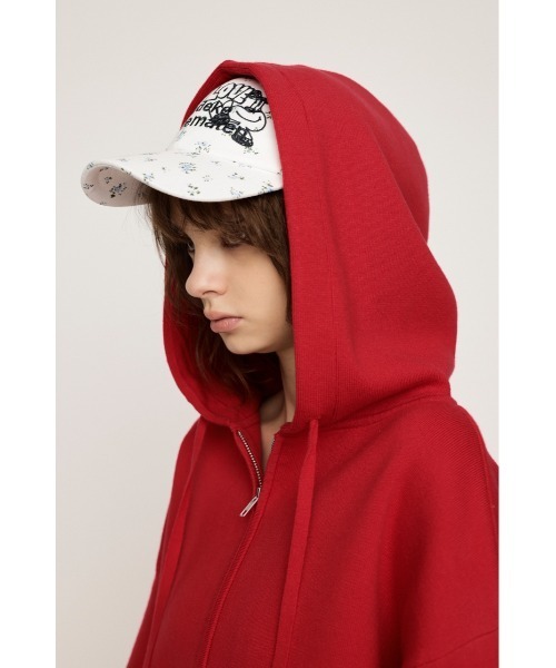 SLY（スライ） パーカー OVER KNIT HOODIE オーバー ニット フーディ