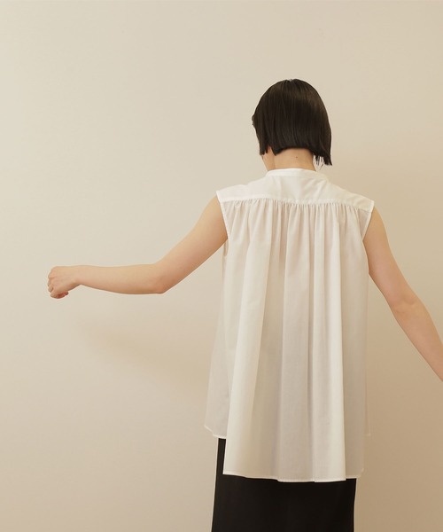 「N.（N. Natural Beauty Basic）」 ノースリーブブラウス MEDIUM ピンク レディース NATURAL BEAUTY BASIC 「NATURAL BASIC」 ノースリーブブラウス
