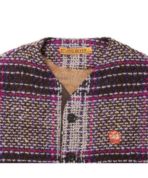 STUDIO SEVEN ブルゾン アウター Tweed Light Blouson 「STUDIOSEVEN