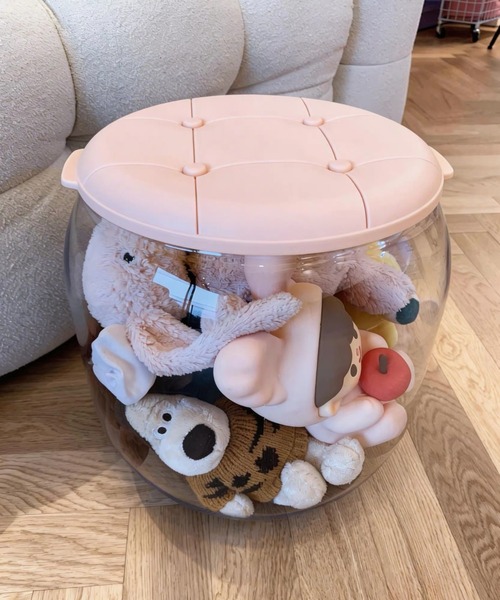 収納 ぷっくりクリアストレージチェア : ZOZOTOWN Yahoo!店 - 通販
