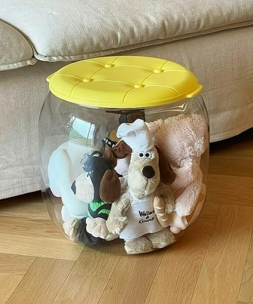 収納 ぷっくりクリアストレージチェア : ZOZOTOWN Yahoo!店 - 通販