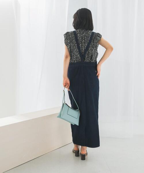 ワンピース 「別注」Lee×ROSSO ILINE SALOPETTE SKIRT : ZOZOTOWN