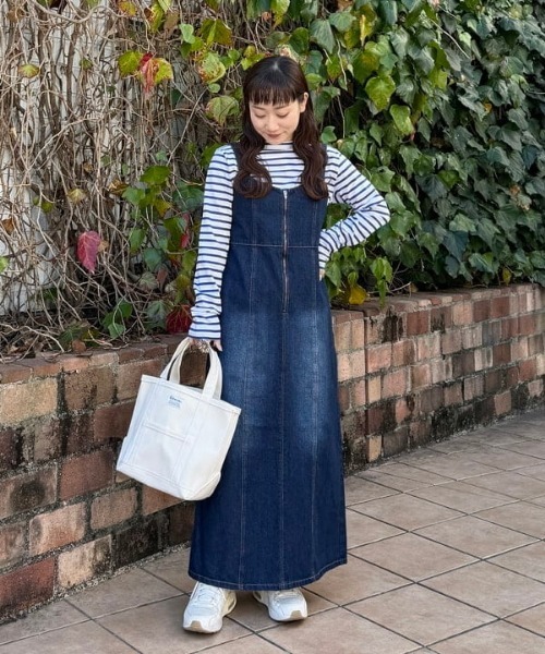 SOMETHING x B:MING by BEAMS デニムスカート B:MING by BEAMS（ビーミングバイビームス）の「SOMETHING × B