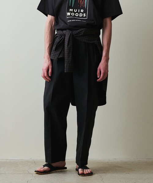 STEVEN ALAN スラックス 「Steven Alan」 TC ホップサック イン