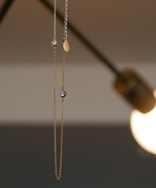 ネックレス ydotc jewelry シルバーゴールドネックレス　 レディースの画像