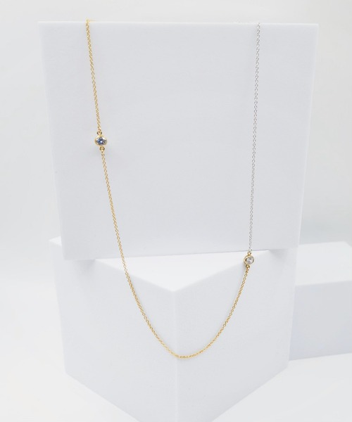ネックレス ydotc jewelry シルバーゴールドネックレス　 レディースの画像
