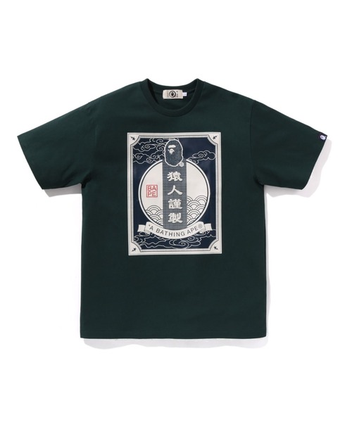 A BATHING APE（アベイシングエイプ） tシャツ JAPANESE LABEL DESIGN