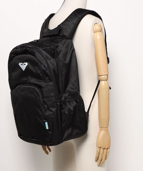 ROXY ブラック リュック【ほぼ新品】 ムラサキスポーツ別注】ROXY/ロキシー バックパック GO OUT 撥水