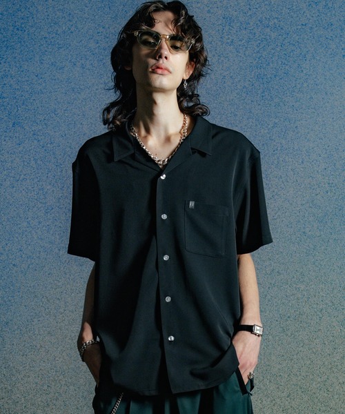 crimie クライミー シャツ CRIMIE（クライミー） シャツ SUMMER NIGHT OPEN SHIRT メンズ