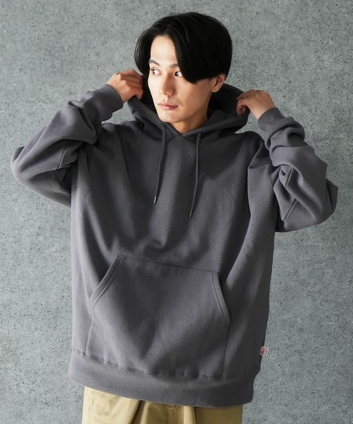 NEVER） Acquiesce tシャツ ヘビーウェイト裏起毛ビックパーカー